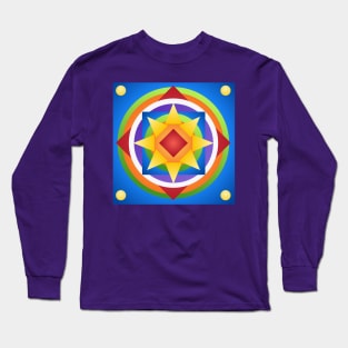 Chakra Mandala Long Sleeve T-Shirt